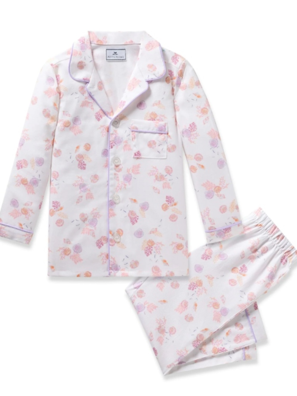 Kid's Sea Shell & Pink Toile (12-18M)
